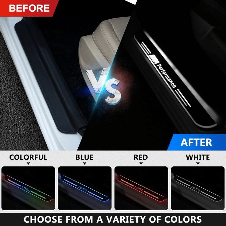 Intelligent LED Colorful Car Door Sill Protector 2.0