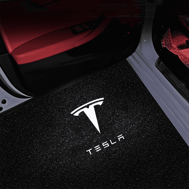 Tesla-kompatibles HD-Tür-Willkommenslicht, Pfützenlicht, Mikro-Logo-Pr –  Greetlight
