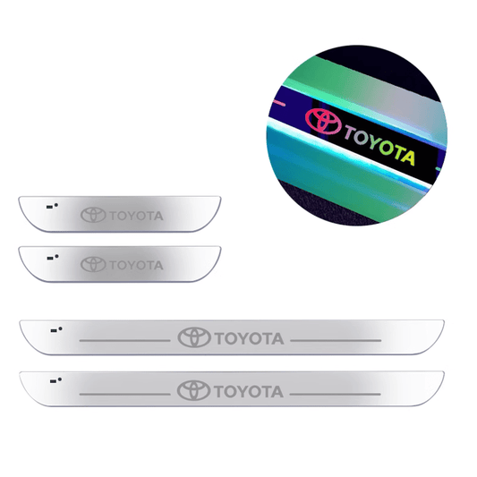 Toyota Compatible Intelligent LED Colorful Car Door Sill Protector
