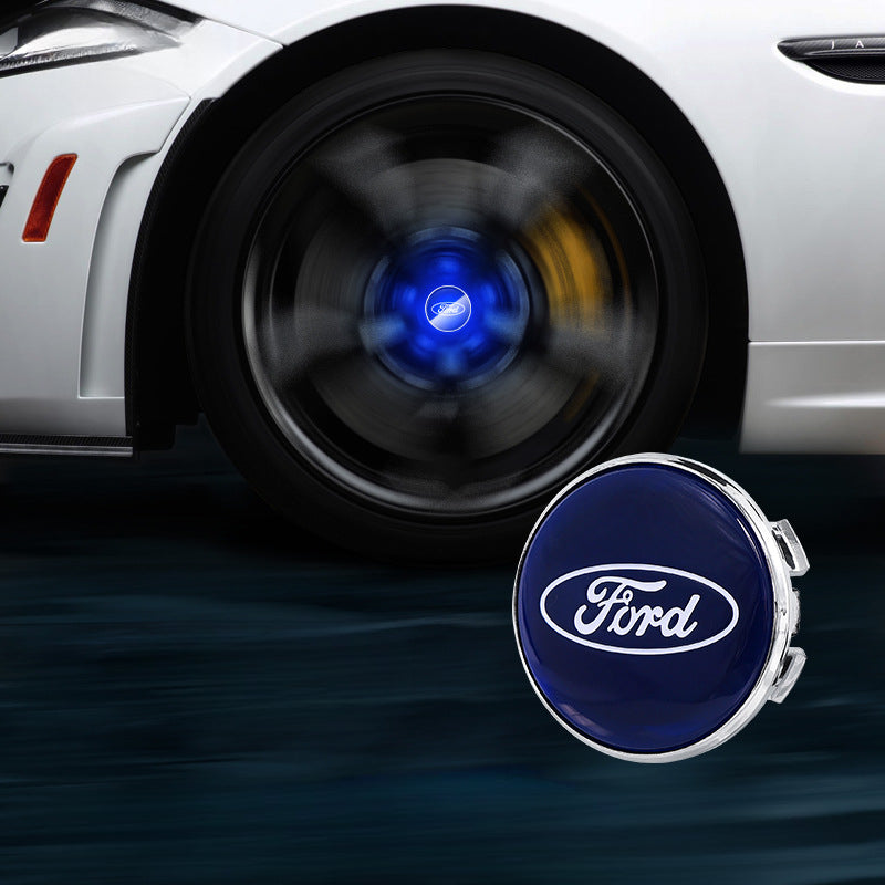 Suitable For Ford Magnetic Suspension Hub Caps & LED Suspension Luminous Wheel Hub Lights