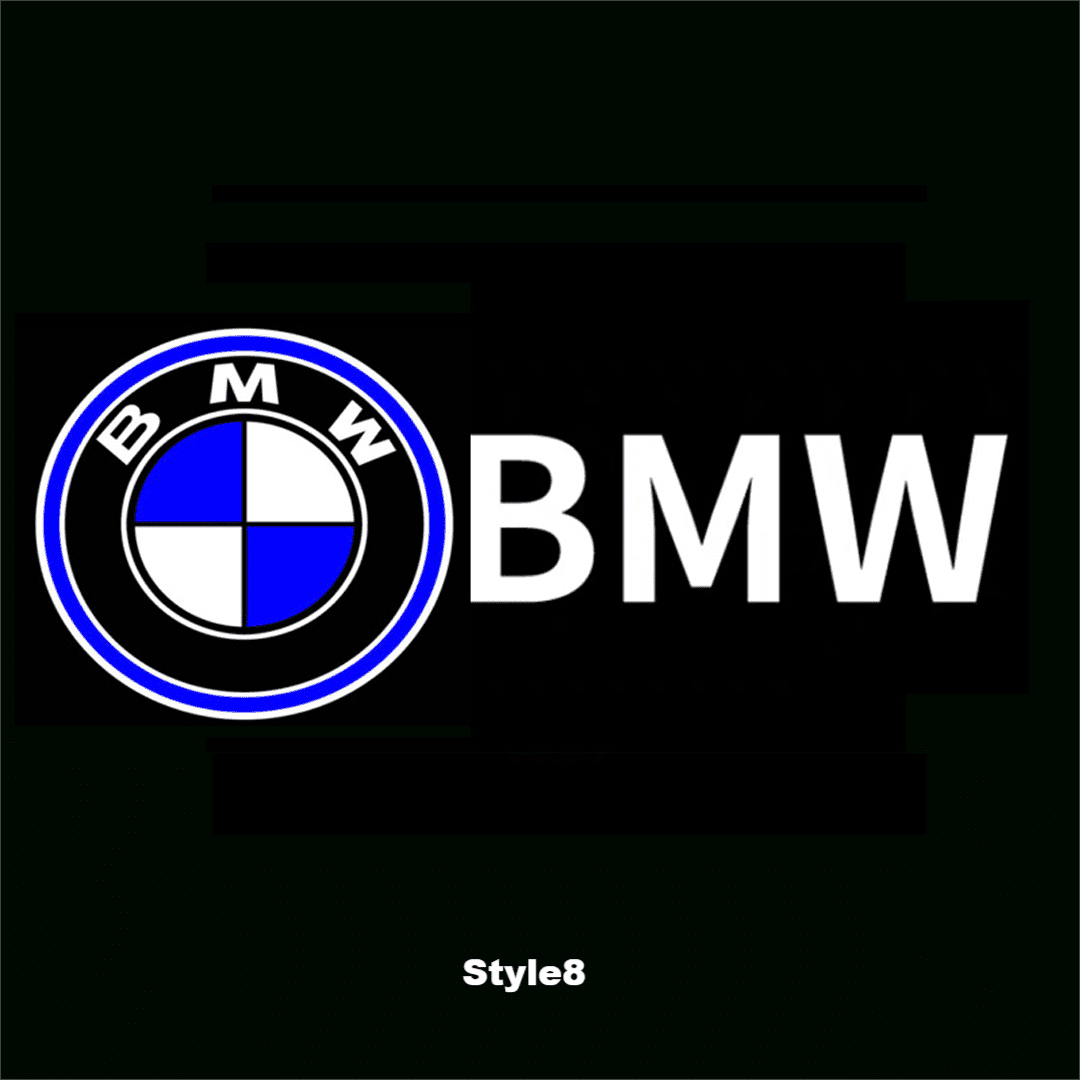 2x BMW Tür Lichts LED Logo Projektoren beleuchtung für E 1995-2005