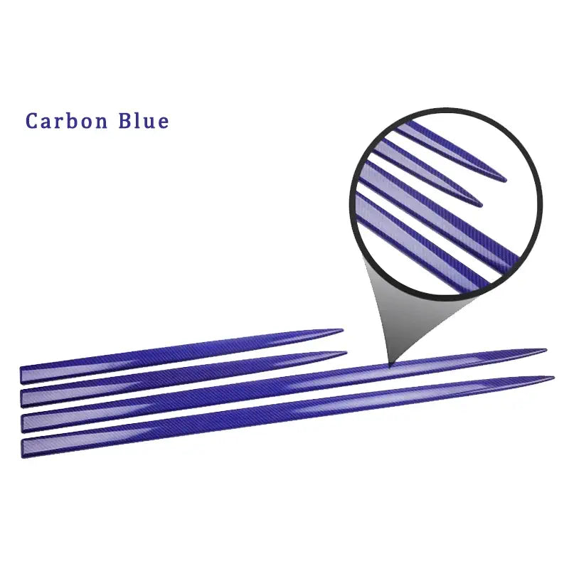 Autocollant adhésif Stickers Anti-Collision en Fiber de carbone