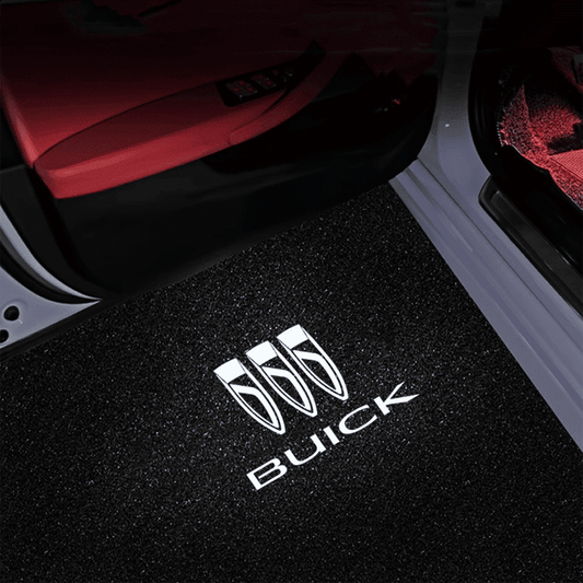 Buick Compatible HD Door Welcome Light Puddle Light Miniature Logo Projector Floor Lamp - Customizable