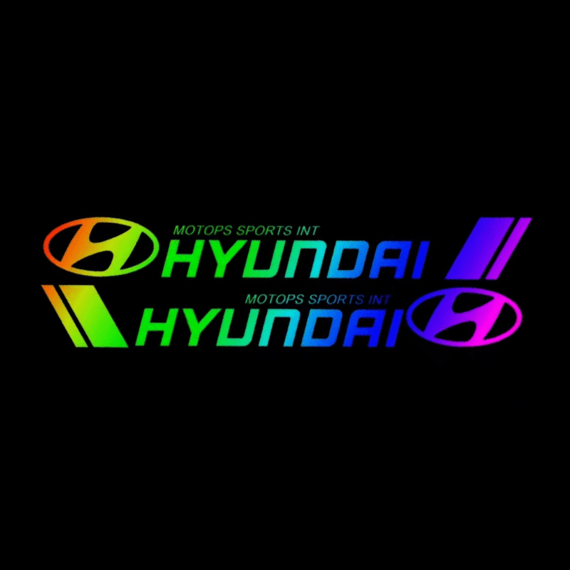 Colorful Laser Car Stickers For Car Body Reflective Car Stickers