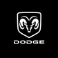 DODGE Compatible HD Door Welcome Light Puddle Light Micro Logo Projector Light Floor Light-Customizable