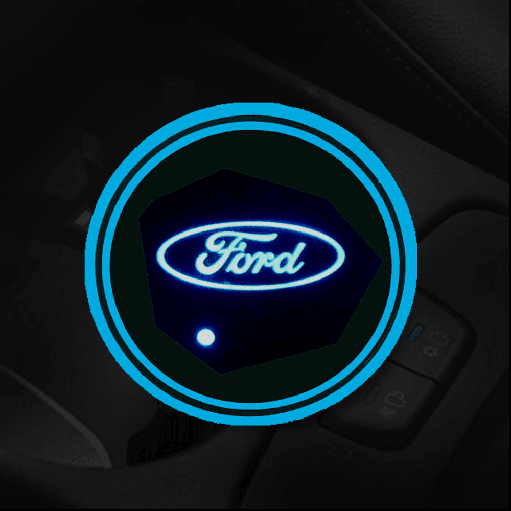 Ford Compatible LED Smart Glow Coaster-Greetlight