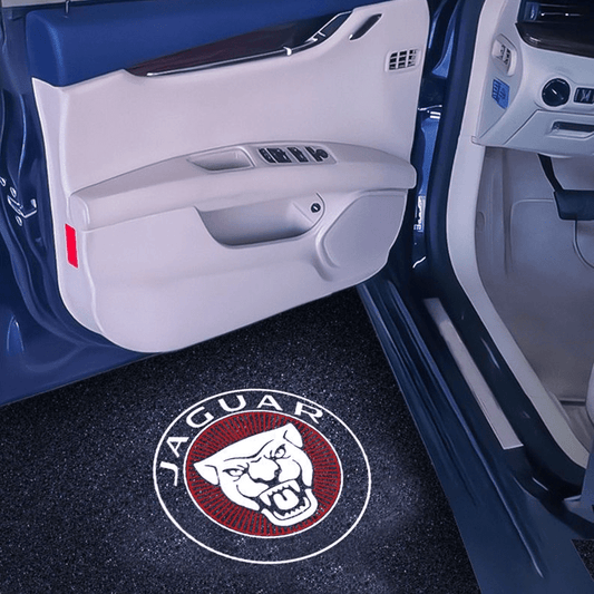 Jaguar Compatible Ultra HD Car Door Ghost Light Car Logo Projector Light - Customizable