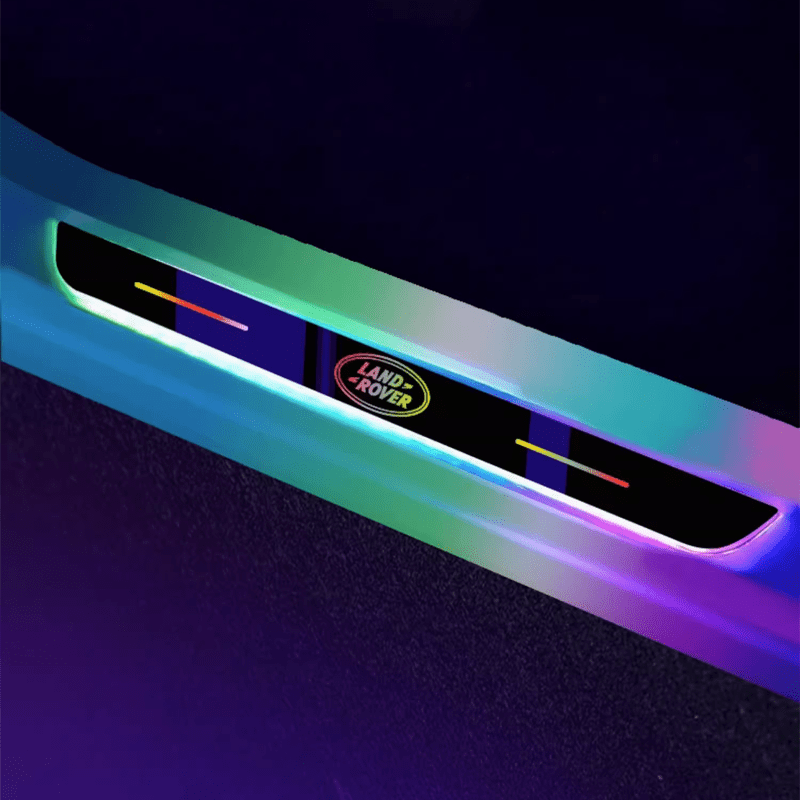 Land Rover Compatible Intelligent LED Colorful Car Door Sill Protector