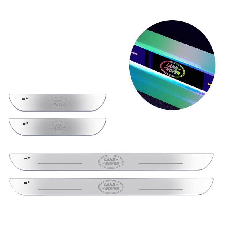 Land Rover Compatible Intelligent LED Colorful Car Door Sill Protector