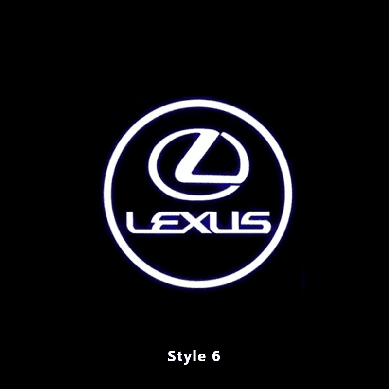 Lexus Compatible HD Door Welcome Light Puddle Light Micro Logo Projector Light Floor Light-Customizable