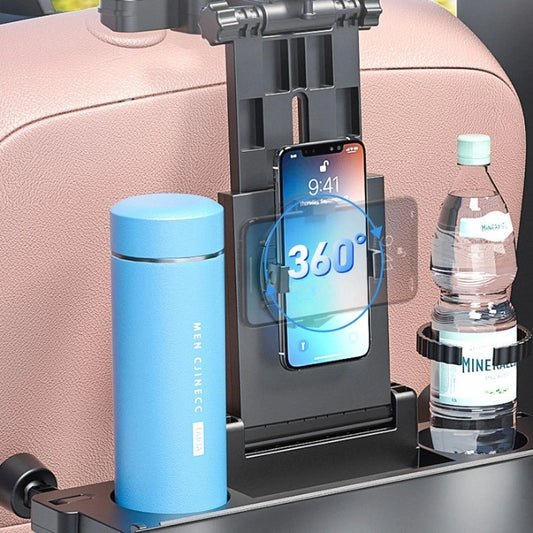 Car Rear Folding Table With Cup Holder (Upgraded)