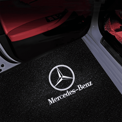 4 PCS für Mercedes Benz Türlicht Logo, HD Never Belgium