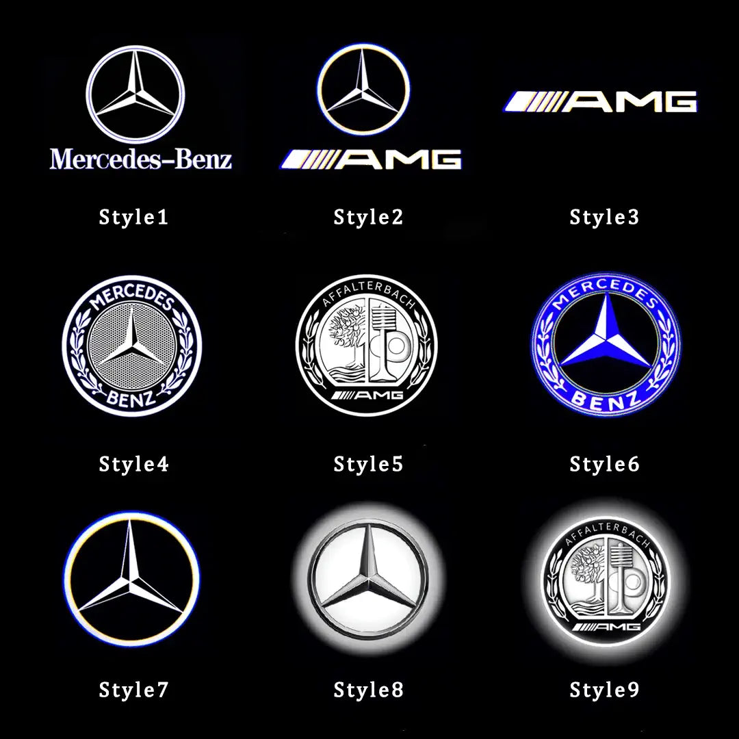 FanPaYY Begrüßungslicht for Mercedes HD Türprojektor Phantom  Willkommenslicht Auto Logo Projektion Projektor für W218 X218 2010-2018, 2  Stück : : Auto & Motorrad