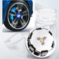 Suitable For Alfa Romeo Magnetic Suspension Hub Caps & LED Suspension Luminous Wheel Hub Lights