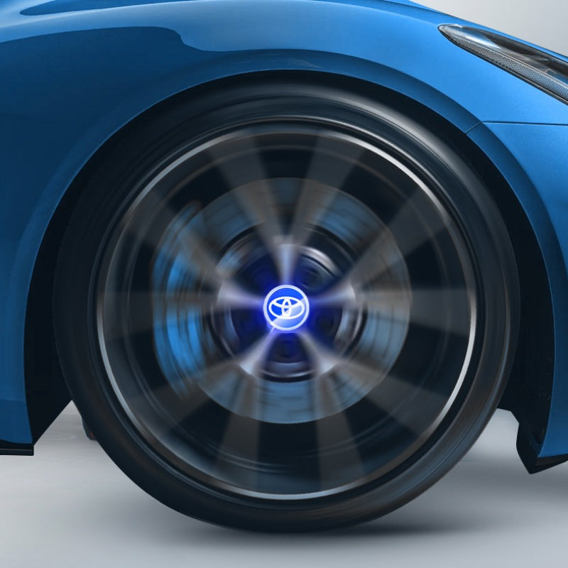 Suitable For Toyota & Crown Magnetic Suspension Hub Caps & LED Suspension Luminous Wheel Hub Lights